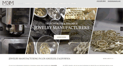 Desktop Screenshot of mkmjewelry.com